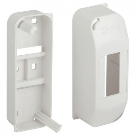 Корпус пластиковый КМПн 1/2 IP20 навесной SIMPLE бел. ЭРА Б0062279