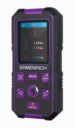 Детектор скрытой проводки Ping SM90 фиолет. Ermenrich 83842