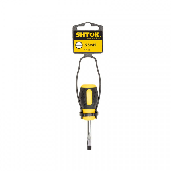 Отвертка SL 6.5х45мм (09116) SHTOK 376332