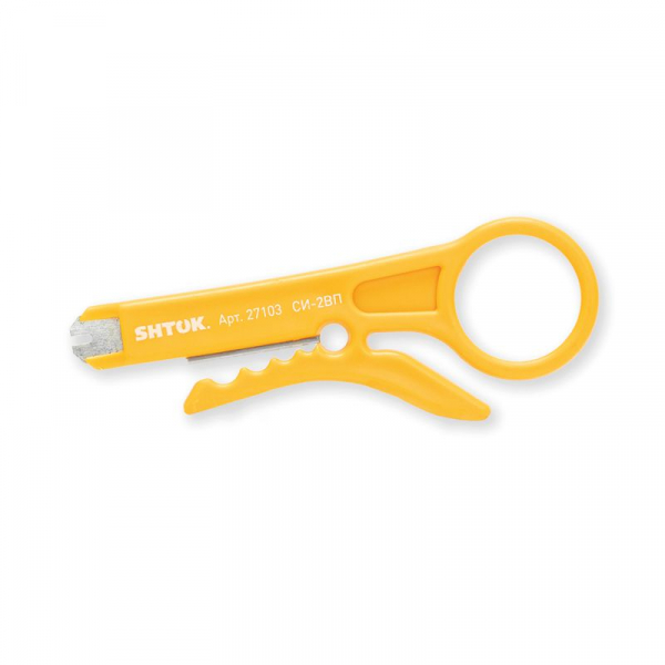 Съемник изоляции для UTP/STP кабеля и одиночных проводов СИ-2ВП (27103) SHTOK 376584