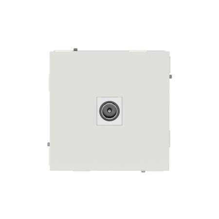 Розетка телевизионная одиночная TV KANT бел. песок DKC 7010503