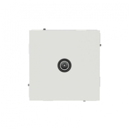 Розетка телевизионная проходная TV KANT бел. песок DKC 7010513
