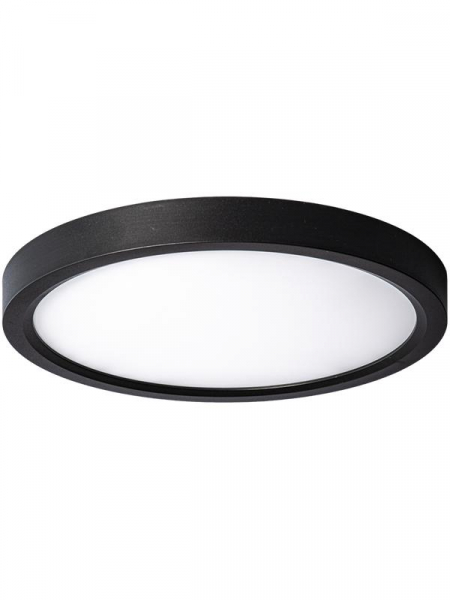 Светильник светодиодный SLIM BLACK 24Вт 4500К IP40 1620лм 230В 230х25мм КОСМОС KSlim24w_B4500K