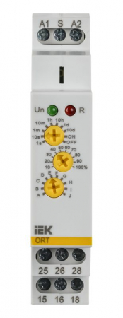 Реле времени многофункц. ORT 2 контакта 12-240В AC/DC IEK ORT-M2-ACDC12-240V