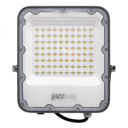 Прожектор светодиодный PFL-S4-50w 6500К 80град. с клапаном IP65 JazzWay 5036420