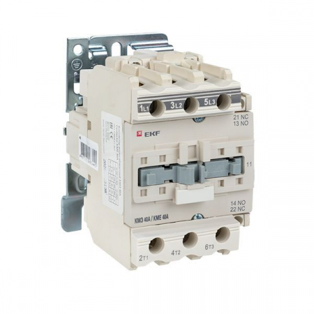 Контактор КМЭ 40А кат. 195.5-253В AC 1НО+1НЗ EKF ctr-s-40-220
