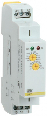 Реле задержки выключения ORT 1 конт. 230В AC IEK ORT-B1-AC230V