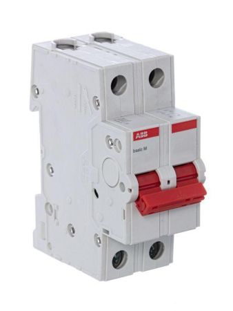 Выключатель нагрузки мод. 2п 63А Basic M BMD51263 ABB 2CDD642051R0063