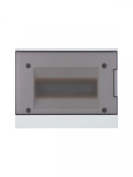 Бокс настенный Basic E 8М сер. прозр. дверь (с клемм) ABB 1SZR004002A2203