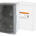 Щиты ЩМП IP65 (ABS) прозрачная дверца .