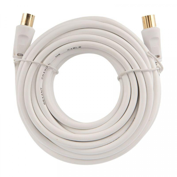 Шнур TV Plug - TV Jack 7м бел. Rexant 18-0006