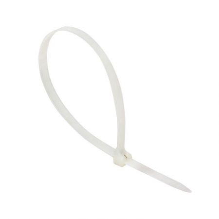 Хомут нейлоновый со стальным зубом (б) 8х300 (уп.100шт) PROxima EKF plc-fl-ctsbw-8x300