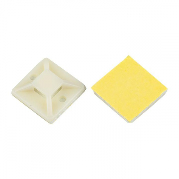 Площадка самоклеящаяся 20х20мм бел. (уп.20шт) PROxima EKF plc-20x20-r