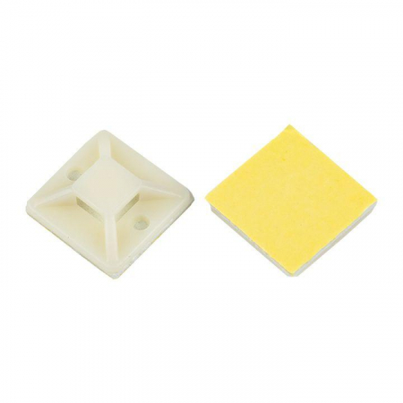 Площадка самоклеящаяся 20х20мм бел. (уп.20шт) PROxima EKF plc-20x20-r