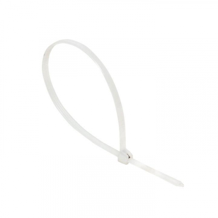 Хомут нейлоновый со стальным зубом (б) 4х200 (уп.100шт) PROxima EKF plc-fl-ctsbw-4x200