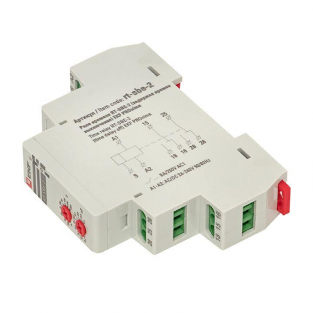 Реле времени RT-SBE-2 (задержка выключ. после пропад. сигн.) PROxima EKF rt-sbe-2