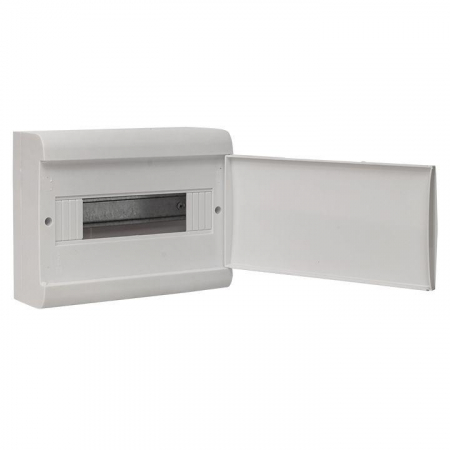 Щит ЩРН-П-12 IP41 бел. дверца (пром. упак.) Basic EKF pb-n-12w-bas