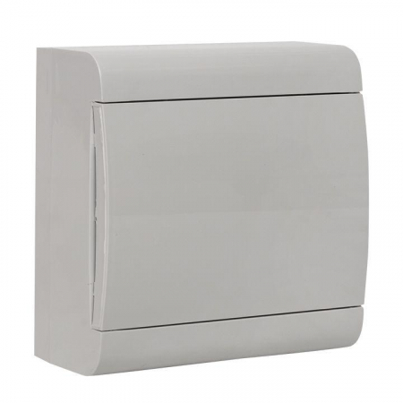 Щит ЩРН-П-8 IP41 бел. дверца (пром. упак.) Basic EKF pb-n-8w-bas