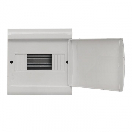 Щит ЩРН-П-8 IP41 бел. дверца (пром. упак.) Basic EKF pb-n-8w-bas