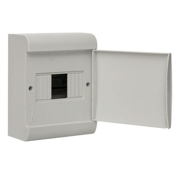 Щит ЩРН-П-6 IP41 бел. дверца (пром. упак.) Basic EKF pb-n-6w-bas
