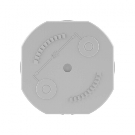 Коробка распределительная ОП 65х35мм IP44 4 каб. ввод (уп.24шт) DKC 53500R