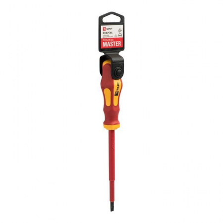 Отвертка SL5.5х125мм Master 1000В Basic EKF sl-5.5-125-mas-in