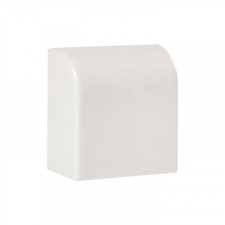 Заглушка 25х16 бел. Plast PROxima (уп.4шт) EKF ecw-25-16x4