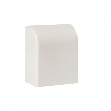 Заглушка 20х10 бел. Plast PROxima (уп.4шт) EKF ecw-20-10x4