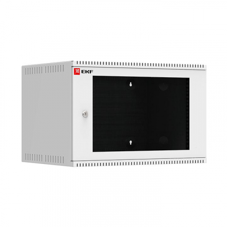 Шкаф телекоммуникационный Astra 6U (600х550) настенный дверь стекло PROxima EKF ITB6G550