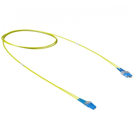 Шнур оптический коммутационный переходной Duplex LC-UPC/SC-UPC 9/125 OS2 10м DKC RNPC9DCULU10