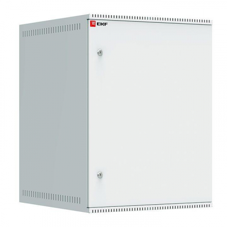 Шкаф телекоммуникационный Astra A ШТН 15U 600х650 настенный дверь металл Basic EKF ITB15M650