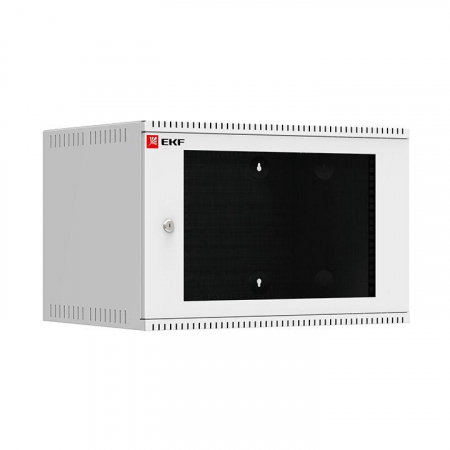 Шкаф телекоммуникационный Astra A ШТН 6U 600х450 настенный дверь стекло PROxima EKF ITB6G450