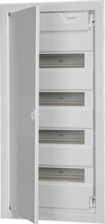 Корпус встраиваемый КМПв-56 Krepta 7 с метал. дверцей пластик. IEK MKP54-V-56-30-01