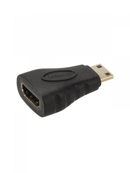 Переходник "АВП 2" штекер mini HDMI- гнездо HDMI, позолоченные контакты, TDM