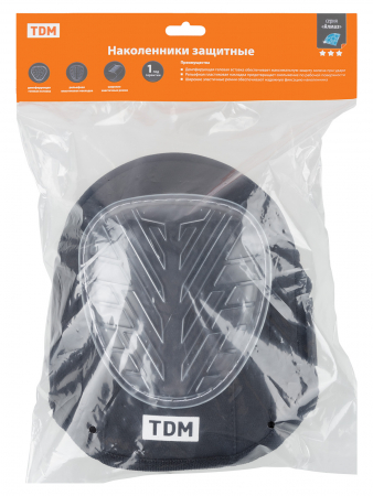 Наколенники защитные, гелевая вставка, "Алмаз", TDM
