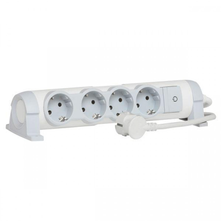 Удлинитель 4х1.5м с заземл. 16А IP20 Комфорт 4х2P+E Leg 694626