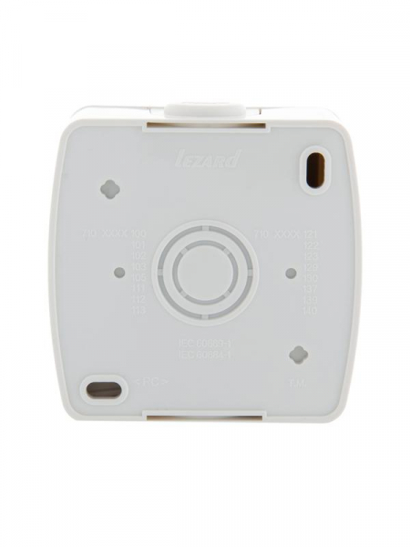 Переключатель проходной 1-кл. ОП Nata 10А IP20 бел. LEZARD 710-0200-105