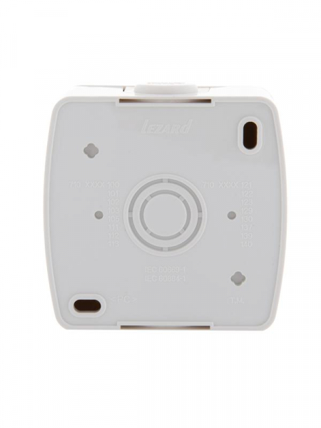 Розетка телевизионная оконечная TV ОП Nata бел. LEZARD 710-0200-130