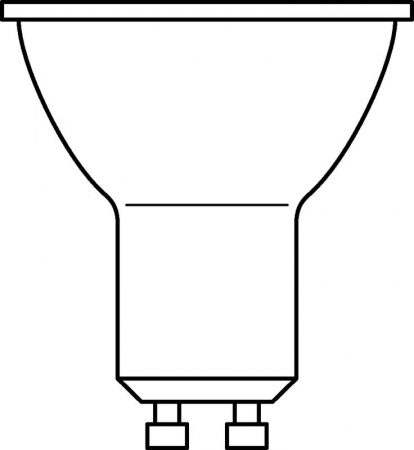 Лампа светодиодная LED Value LVPAR1660 7SW/830 7Вт GU10 230В 10х1 RU OSRAM 4058075581555