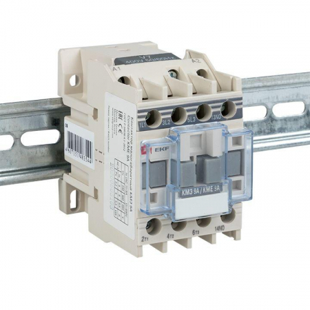 Контактор КМЭ 9А кат. 380В AC 1НЗ EKF ctr-s-9-380-nc