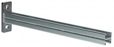 Консоль STRUT двойная 41х21 осн.500 сталь HDZ гор. оцинк. IEK CLM50D-CSD-41-21-05-HDZ