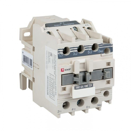 Контактор КМЭ 32А кат. 380В AC 1НО EKF ctr-s-32-380