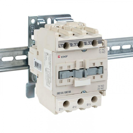 Контактор КМЭ 50А кат. 380В AC 1НО+1НЗ EKF ctr-s-50-380