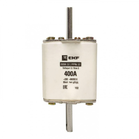 Вставка плавкая ППН-37 400/400А габарит 2 PROxima EKF fus-37/400