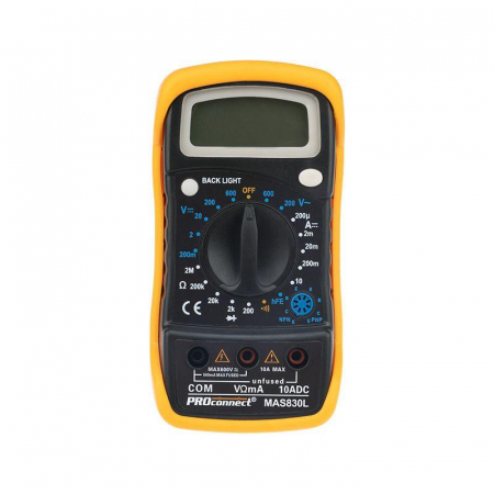 Мультиметр портативный MAS830L (DT850L) PROCONNECT 13-3021