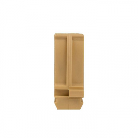 Держатель для труб (клипса) d25мм свет. дерево (уп.10шт) Plast EKF derj-z-25w