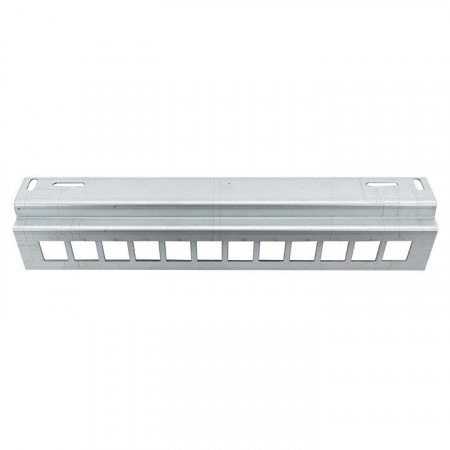 Патч-панель для 12 модулей RJ45 "Nova" PROxima EKF nv-pp12