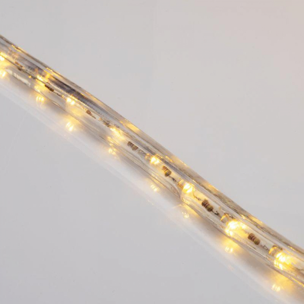 Шнур светодиодный Дюралайт фиксинг 2Вт 36LED/м тепл. бел. (уп.100м) Neon-Night 121-136