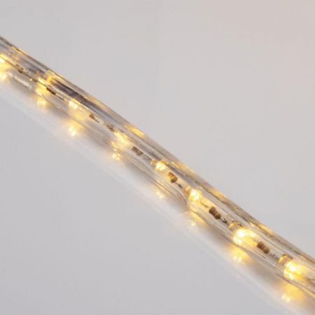 Шнур светодиодный Дюралайт фиксинг 2Вт 36LED/м тепл. бел. (уп.100м) Neon-Night 121-136