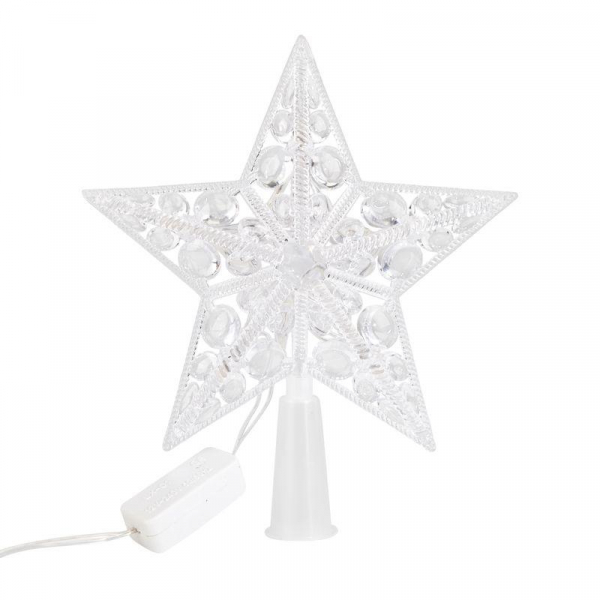 Фигура светодиодная "Звезда" на елку 17см 10LED RGB 1Вт IP20 Neon-Night 501-002